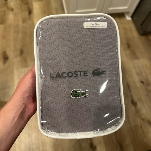 Lacoste Chevron Coverlet Sham - Picture 5 of 5